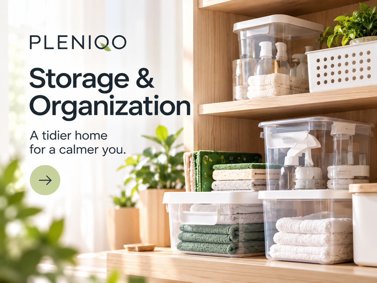 PLENIQO Storage & Organization