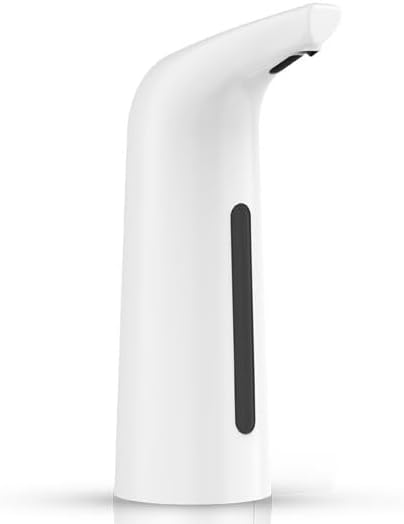 Automatic Soap Dispenser Touchless,400ML Hand & Dish Countertop Electric Liquid Dispenser with