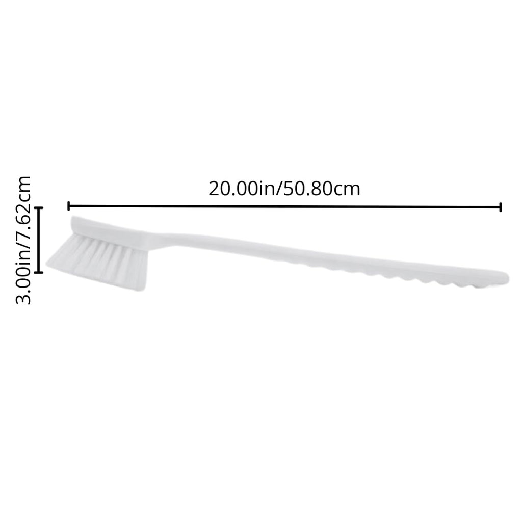 SPARTA 40501EC04 Plastic Large Scrub Brush, Kitchen Brush, Utility Brush With Long Handle For