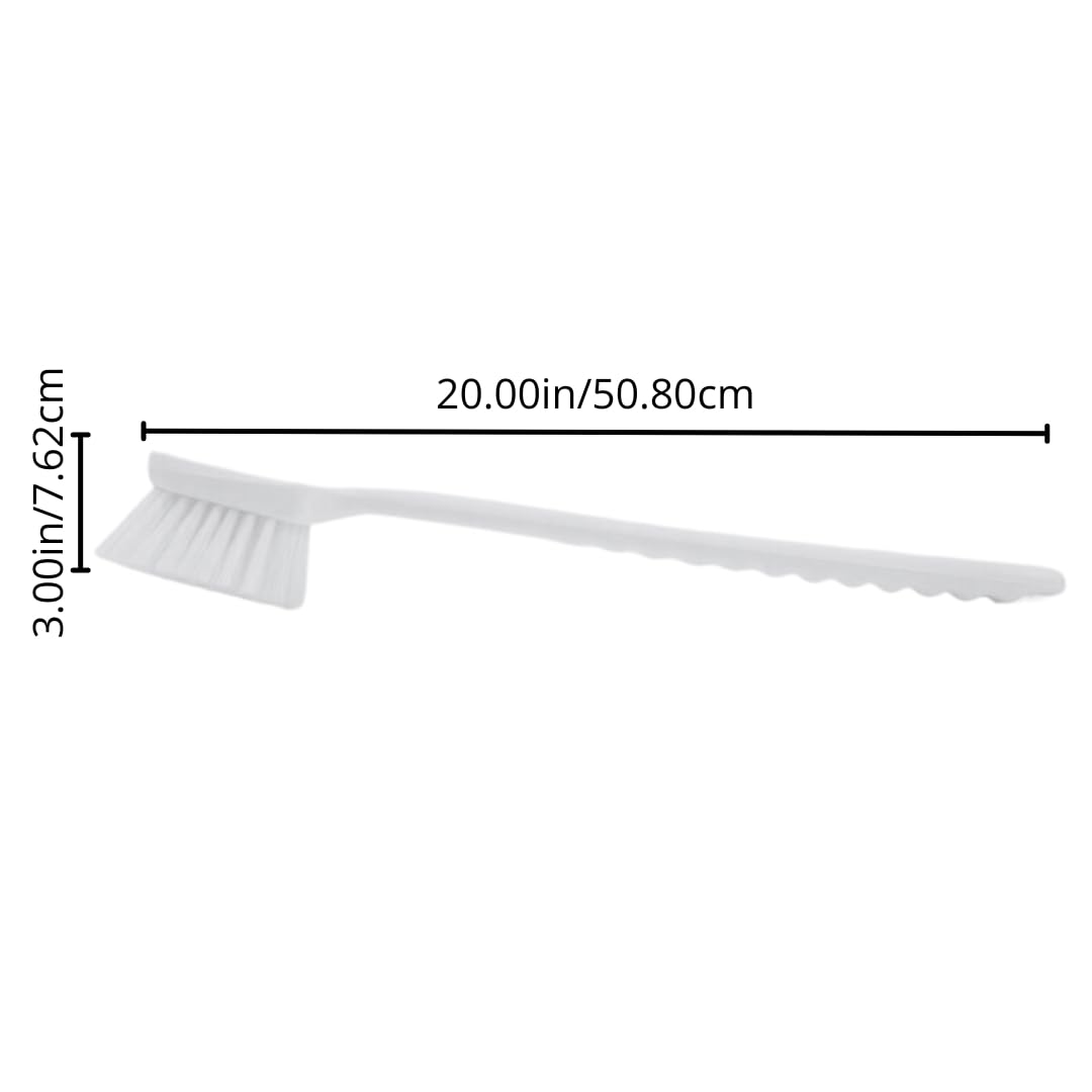 SPARTA 40501EC04 Plastic Large Scrub Brush, Kitchen Brush, Utility Brush With Long Handle For