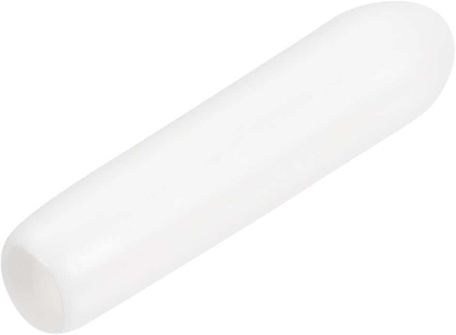 uxcell 20pcs Rubber End Caps 3mm(1/8") ID Vinyl Round End Cap Cover Screw Thread Protectors White