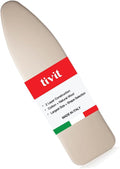 TIVIT Ironing Board Cover - Made in Italy - 18 x 54 Wide Chemical Free Eco-Friendly Padded Covers