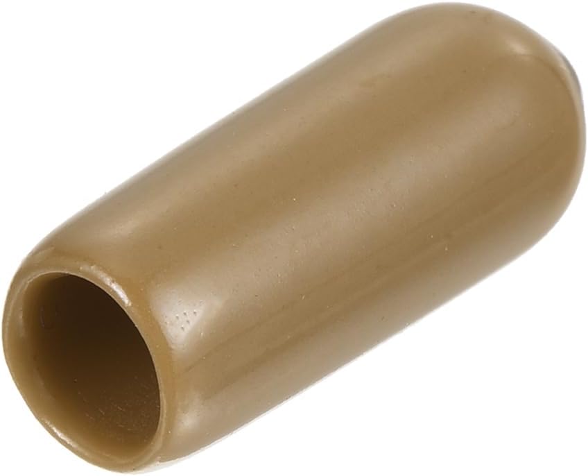 uxcell 20pcs Rubber End Caps 4.5mm(3/16") ID Vinyl PVC Round Tube Bolt Cap Cover Screw Thread