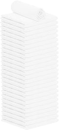 Cotton Shop Towels - Pack of 25 Cleaning Rags 12'' x 14'' - Super Soft and Absorbent Shop Rags for