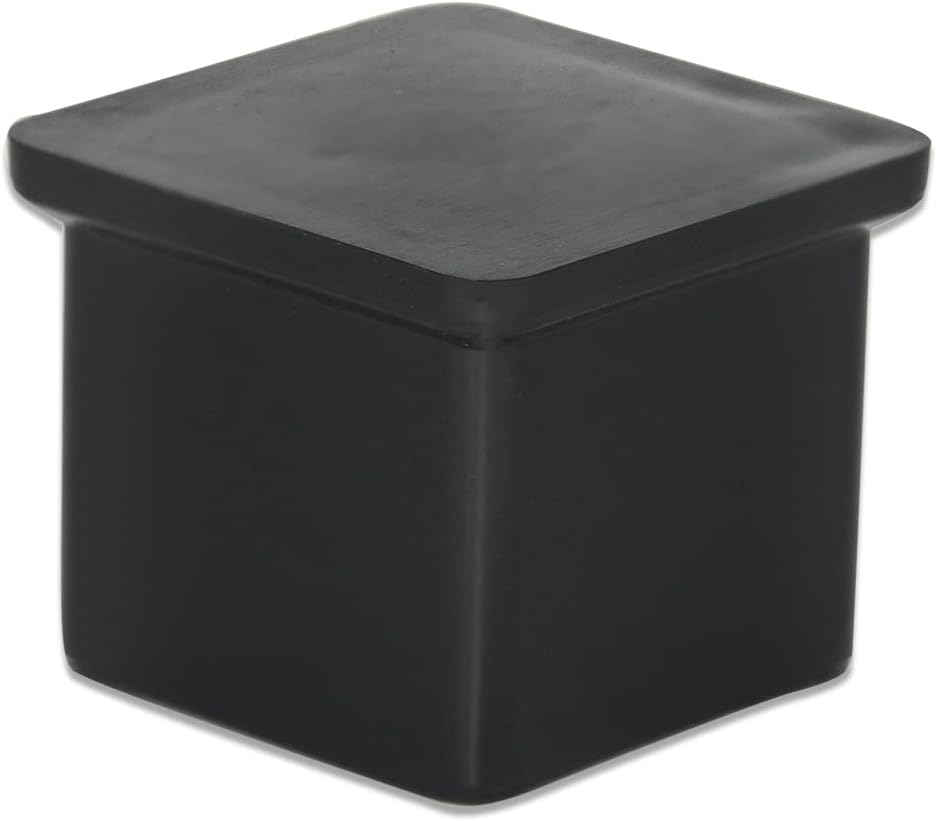 Flyshop 20 Pieces 22 x 22mm PVC Chair Leg Caps Square, Protective Caps for Chair Legs, Floor