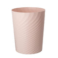 UUJOLY Plastic Trash Can Wastebasket, Garbage Container Basket for Bathrooms, Kitchens, Offices