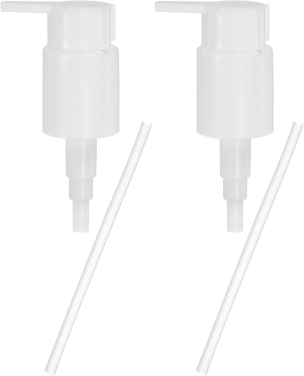 uxcell 2 Pcs Soap Dispenser Pump Heads, Hand Soap Dispensers Top Pumps Replacement Clip-on Pumphead