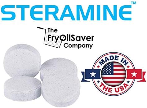 1 Bottle Steramine Sanitizer Tablets - Multi Purpose Steramine Sanitizing Tablets for Food Contact