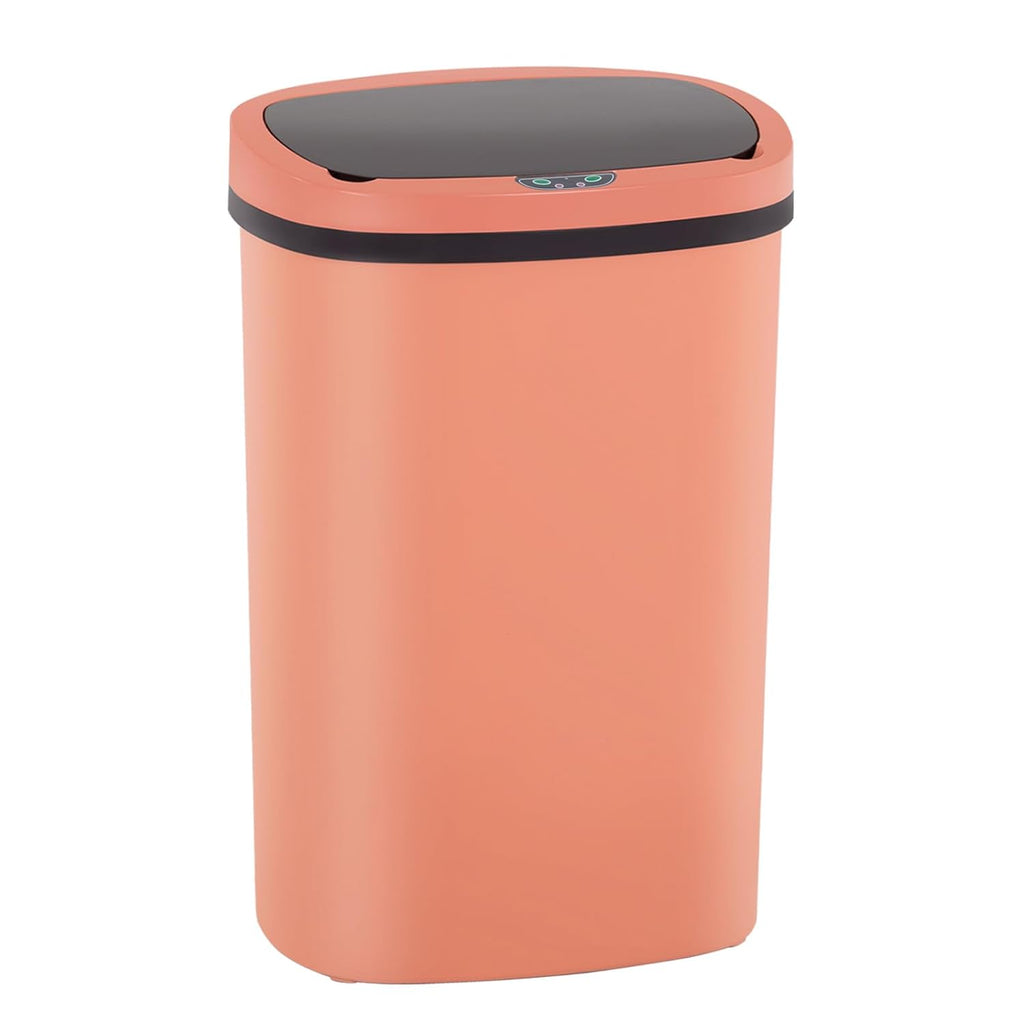 Automatic Motion Sensor Bathroom Trash Can with Lid, 13 Gallon Touchless Trash Bin, Smart Dog Proof