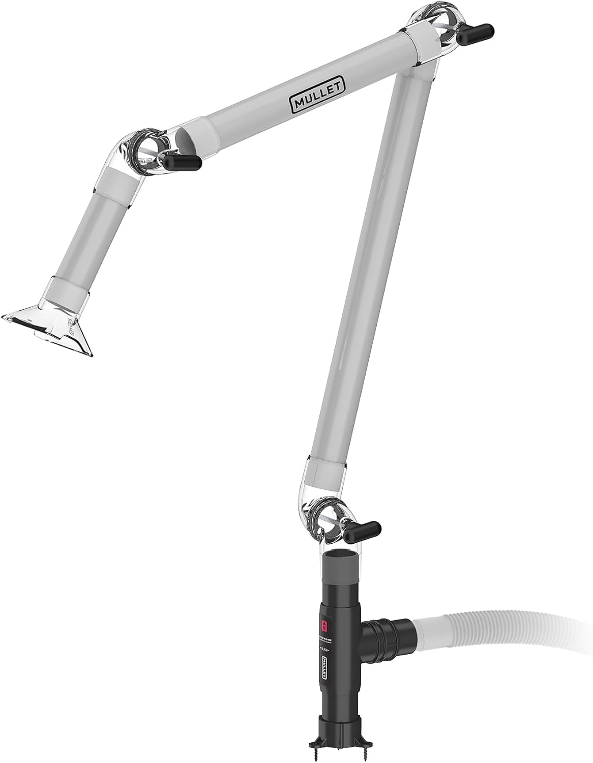 Mullet ThirdHand Dust Collection Boom Arm (Boom Arm + Workbench Mount)