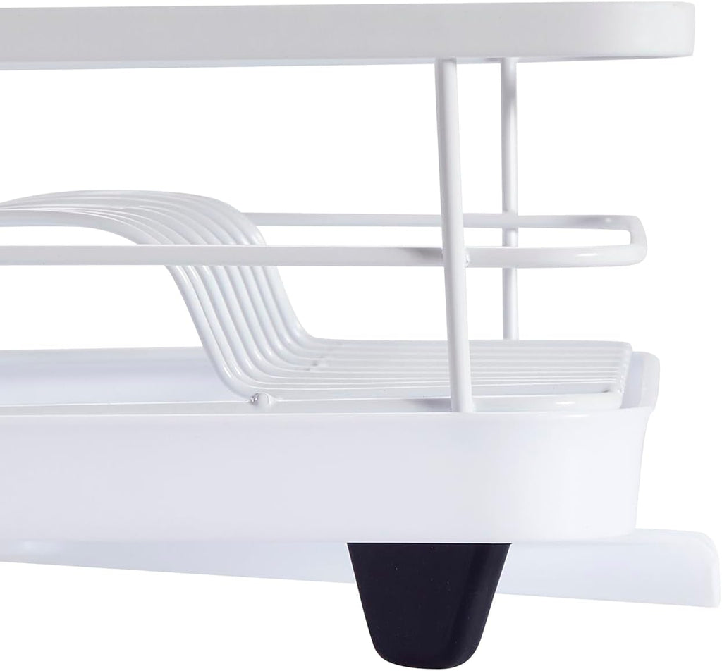 Dish Drying Rack 3 Piece Dish Drainer with Drainboard Set for Kitchen Counter – Dish Rack with