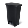Glad Trash Can with Clorox Odor Protection | Plastic Bin, 13 Gal, Black