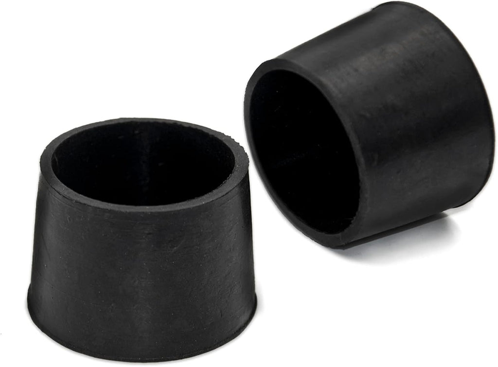 Flyshop 4 Pieces 40mm Rubber Chair Leg Caps Round, Non-Slip Protective Caps for Chair Legs, Floor