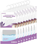 CANAGER Hanging Moisture Absorber, Lavender Vanilla Moistureproof Hanging Bag, Dehumidifier Bag (8