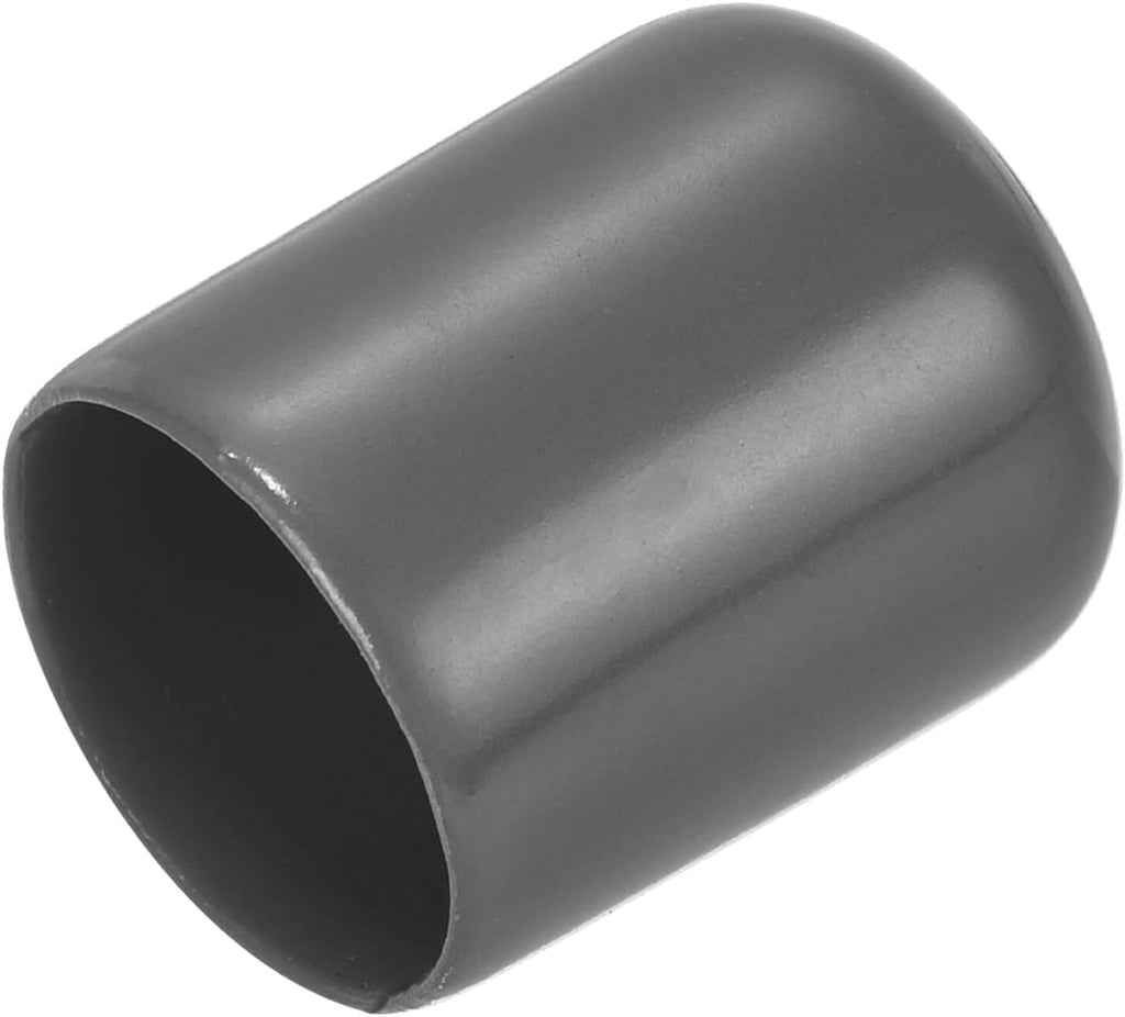 uxcell 20pcs Rubber End Caps 16mm ID Vinyl PVC Round Tube Bolt Cap Cover Screw Thread Protectors