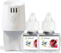 Scent Fill Rosewater Plug in Air Freshener, Scented Oil Refills, 2 Plug in Refills & Diffuser - Air