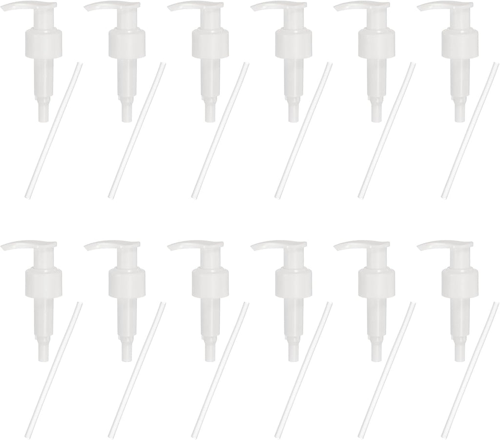 uxcell 12 Pcs Soap Dispenser Pump Heads Soap Dispensers Top Pumps Replacement Switch Pumphead for
