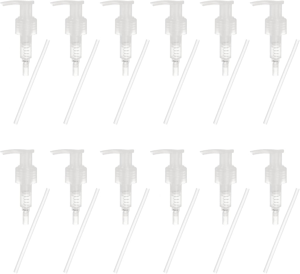 uxcell 12 Pcs Soap Dispenser Pump Heads Soap Dispensers Top Pumps Replacement Switch Pumphead for
