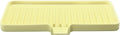 Happitasa Silicone Soap Dish Tray and Sponge Holder with Drain Chute | Bathroom and Kitchen Sink