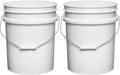 House Naturals 5 Gallon Premium HPDE Plastic Bucket - Made in USA Food Grade Storage Container, BPA