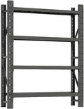 Storage Shelves Heavy Duty, Metal Garage Shelving Units, 4 Tier Storage Rack Shelf, Steel
