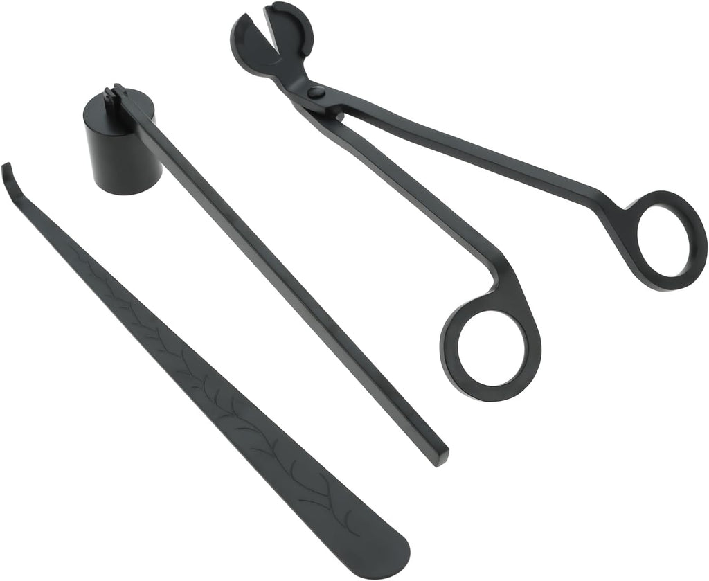 3 in 1 Candle Accessory Set, Candle Wick Trimmer, Candle Wick Snuffer, Candle Wick Dipper Beautiful
