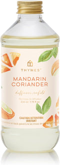 Thymes Mandarin Coriander Reed Diffuser Oil - Room Fragrance Oil - Flameless Home Fragrance7.75 Fl