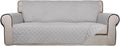 PureFit Reversible Quilted Sofa Cover, Water Resistant Slipcover Furniture Protector, Washable