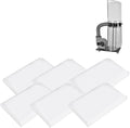 Dust Collector Bags 6pcs two-sided 7mil 19.5" diameter (31" width x 40" length) for Harbor Freight