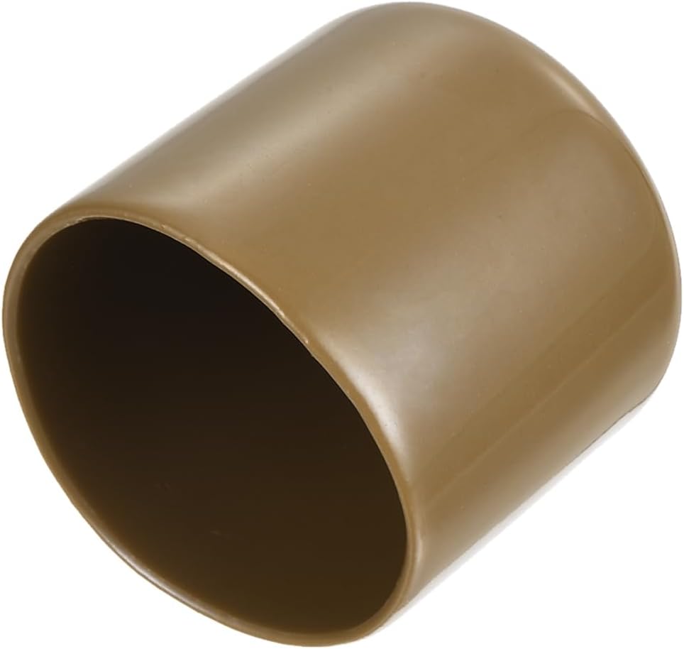 uxcell 20pcs Rubber End Caps 31mm(1 1/4") ID Vinyl PVC Round Tube Bolt Cap Cover Screw Thread