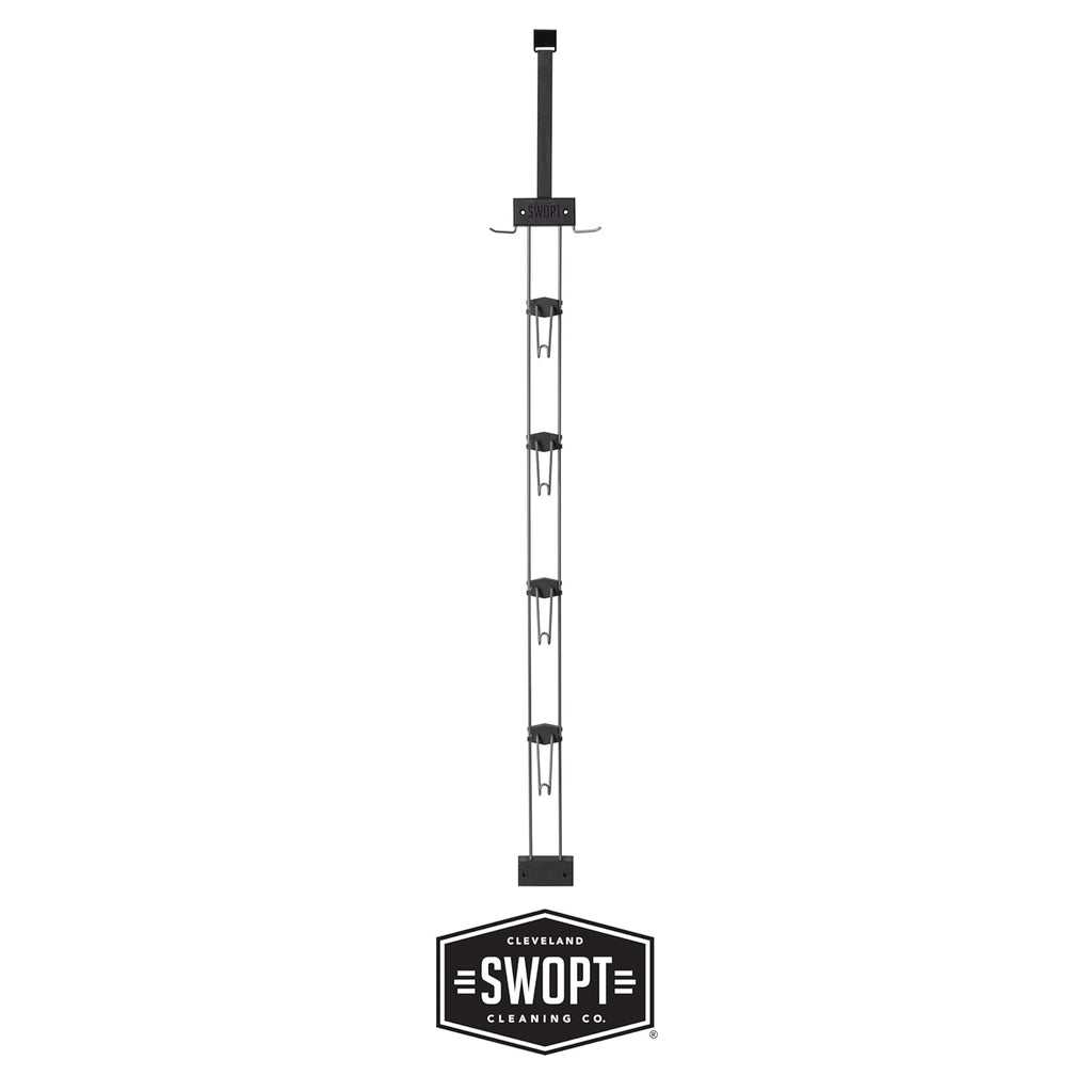SWOPT 7-Piece Ultimate Indoor Kit — Includes 48” and 60” Wooden Handles, Dust Mop, Cotton Mop