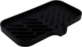 Yasmen Silicone Bathroom Soap Dishes, Sink Sponge Holder for Kitchen, Rubber Soap Dish with Drain