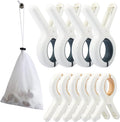 Beach Towel Clip, 10 PCS Cloth Pins, Quilt Drying Clip, Plastic Clothespins, Strong Grip Holder to