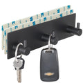 VIRFIN Key Holder for Wall with 2 Self-Adhesive Tapes, No Damage Key Holder Rack for Wall with 3