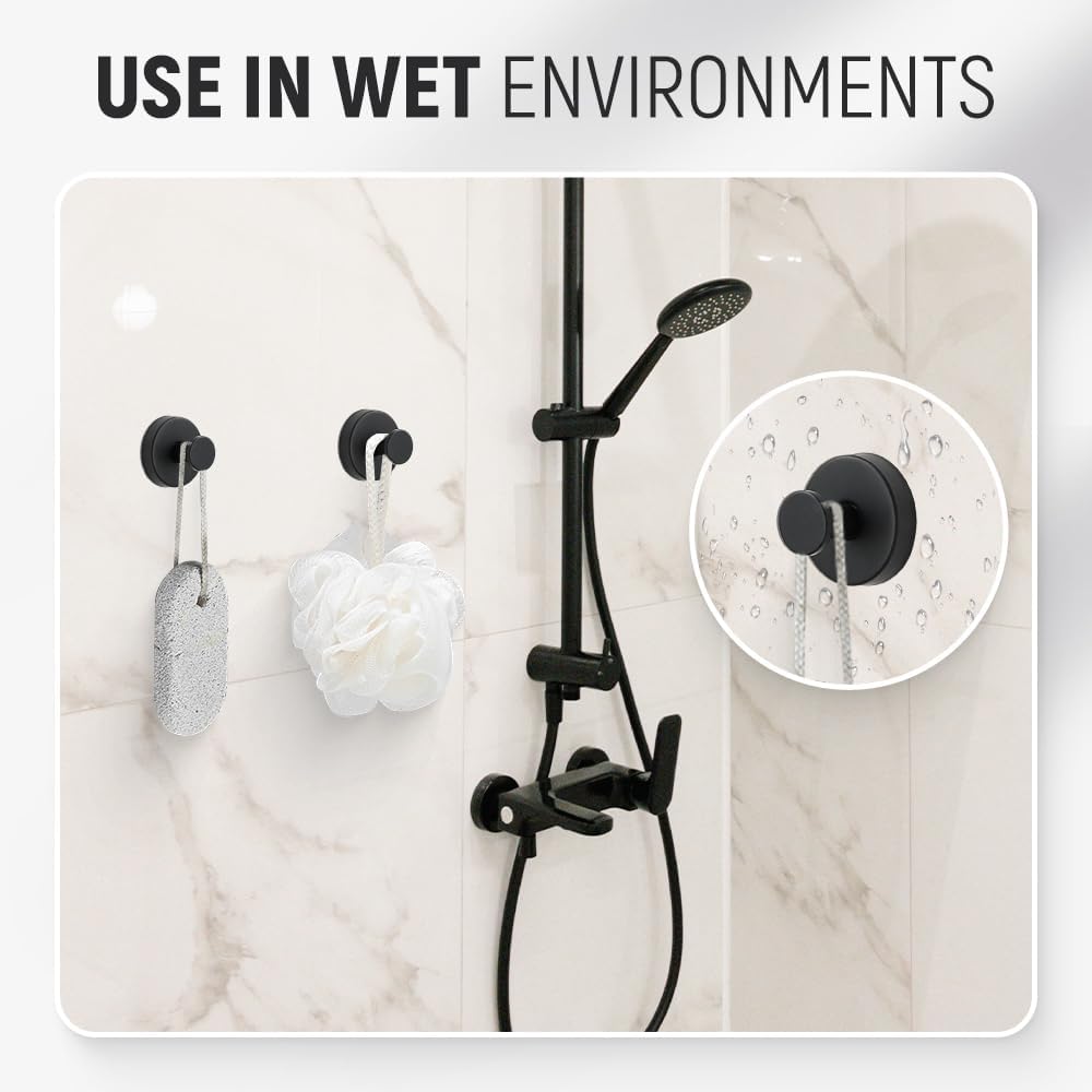 Suction Cup Hooks for Wreaths, 2025 New No Drill Suction Cup Hooks on Glass, Wreath Hanger for