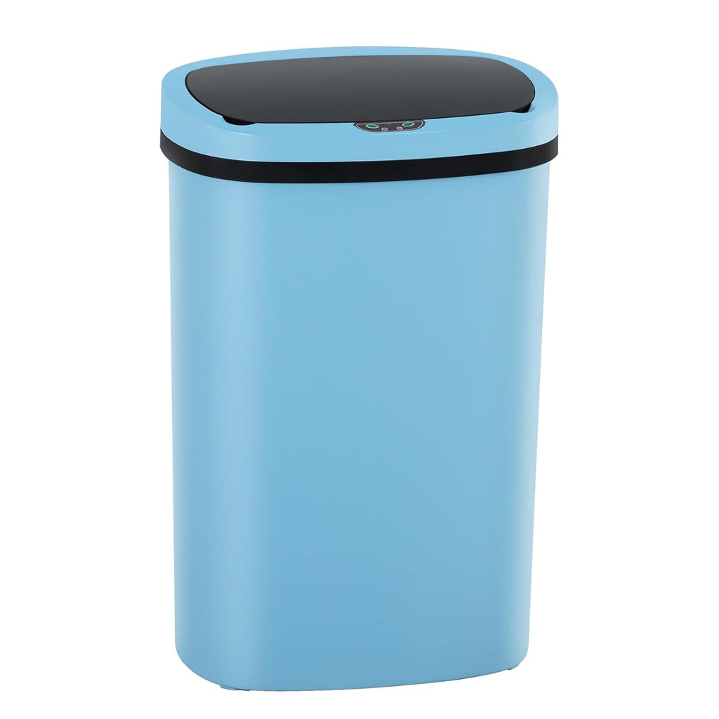 Automatic Motion Sensor Bathroom Trash Can with Lid, 13 Gallon Touchless Trash Bin, Smart Dog Proof