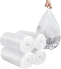 2-4 Gallon Portable Trash Bags,120 Counts Thicken portable Small Garbage Bags for Office