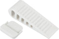 PATIKIL Rubber Door Stoppers for Bottom of Door, Door Wedge Stopper with Holder Sturdy Stackable