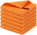 Homaxy 100% Cotton Terry Kitchen Dish Cloths, Ultra Soft and Absorbent Dish Towels for Kitchen