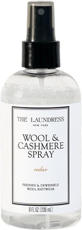The Laundress Wool and Cashmere Fabric Spray, Wool Dewrinkle Spray, Upholstery and Linen Spray