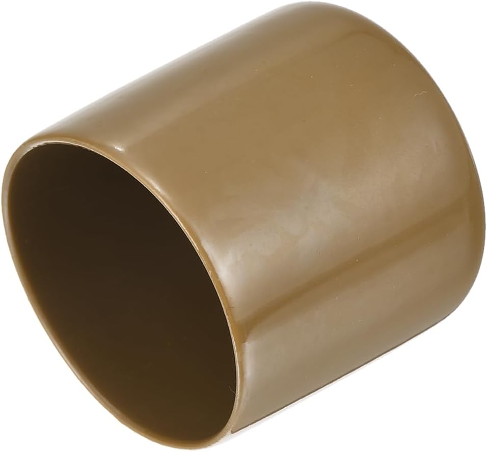 uxcell 20pcs Rubber End Caps 40mm ID Vinyl PVC Round Tube Bolt Cap Cover Screw Thread Protectors