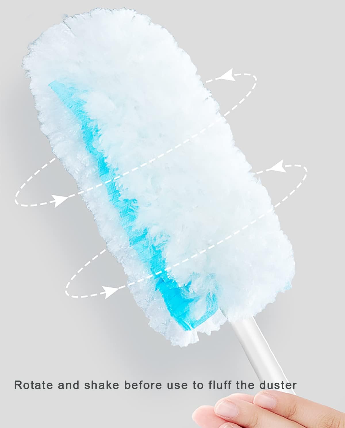 360 Degree Dusters Multi Surface Duster Refills Kit Extender Handle (1 Long Handle to + 1 Short