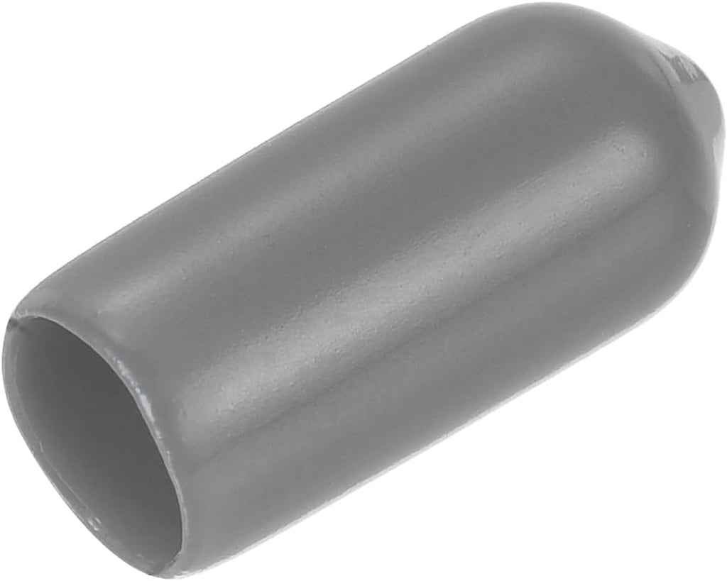 uxcell 20pcs Rubber End Caps 6mm(1/4") ID Vinyl PVC Round Tube Bolt Cap Cover Screw Thread