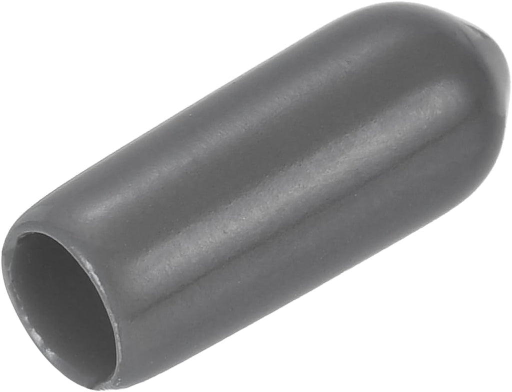 uxcell 20pcs Rubber End Caps 5mm(3/16") ID Vinyl PVC Round Tube Bolt Cap Cover Screw Thread