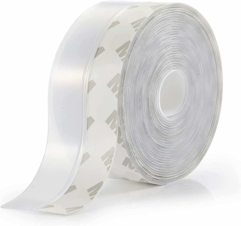 Weather Stripping Door Seal Strip,Door Strip Bottom for Doors Silicone Sealing Sticker Adhesive for