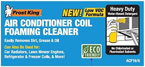 Frost King ACF19 Foam Coil Cleaner, 1.18 Pound (Pack of 1), 19 Ounce
