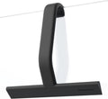 dancemoon JustHang Shower Squeegee for Glass Doors, All-One-Piece Silicone with Built-in Hook