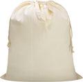 Canvas Laundry Bag 40in x 35in, Thick Cotton Laundry Bag with Handles & Drawstring, Extra Large