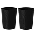 UUJOLY Plastic Small Trash Can Wastebasket, Garbage Container Basket for Bathrooms, Laundry Room