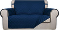 PureFit Reversible Quilted Sofa Cover, Water Resistant Medium Slipcover Furniture Protector
